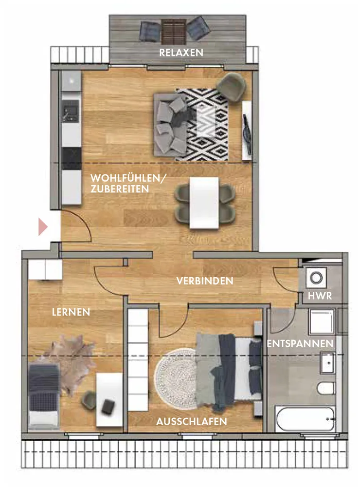 3 room apartment with 79 m² in Chemnitz – Photo 4