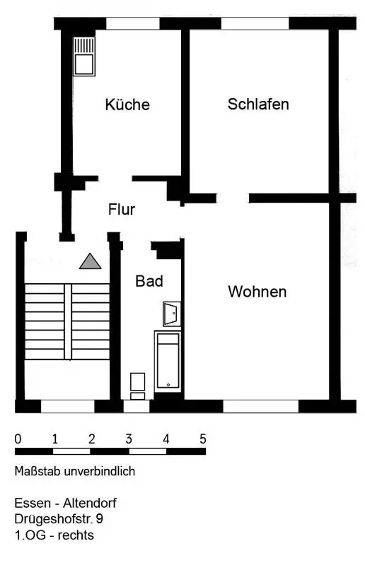 2 Zimmer Wohnung mit 56 m² in Essen – Bild 5