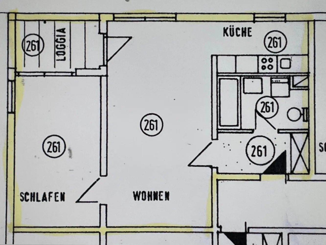2 room apartment with 52 m² in Karlsruhe – Photo 3