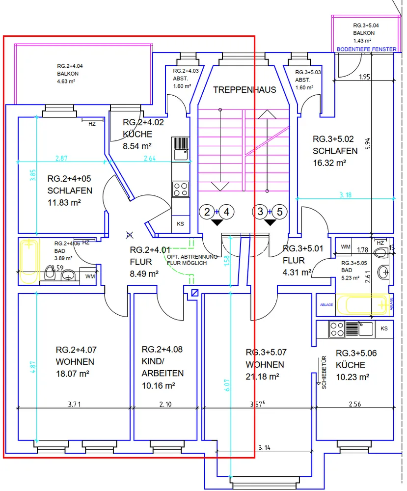 3 Zimmer Wohnung mit 68 m² in Chemnitz – Bild 6