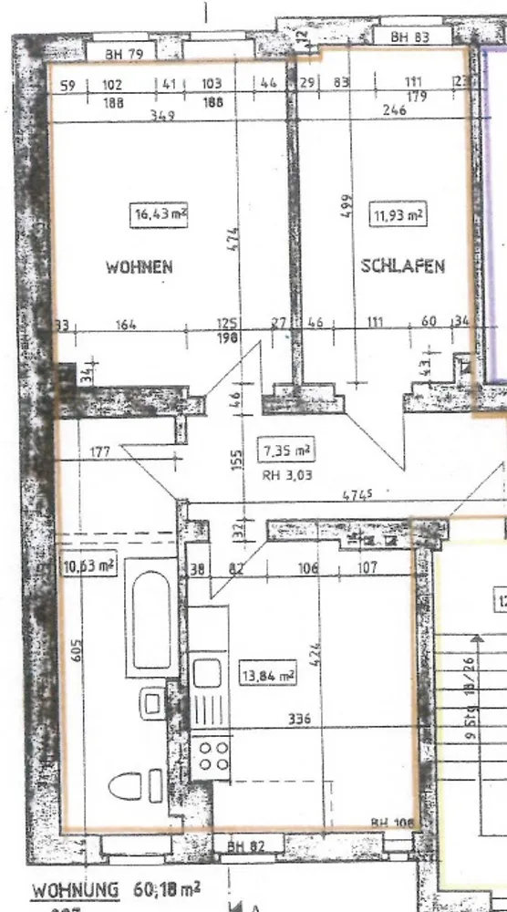 2 Zimmer Wohnung mit 61 m² in Erfurt – Bild 10