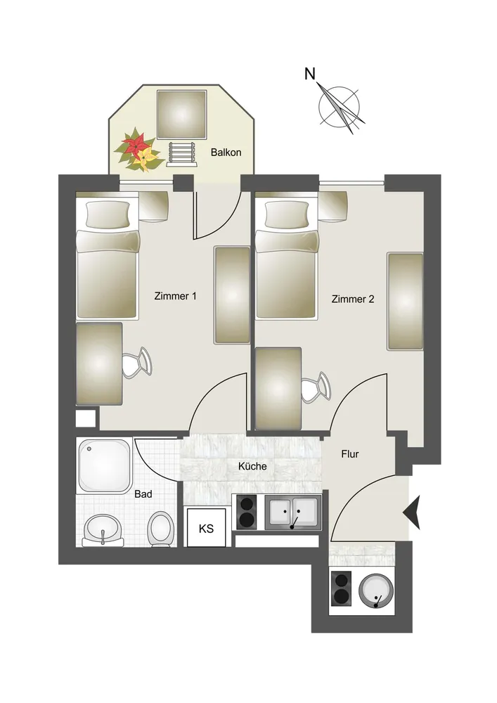WG-Zimmer in München – Bild 4