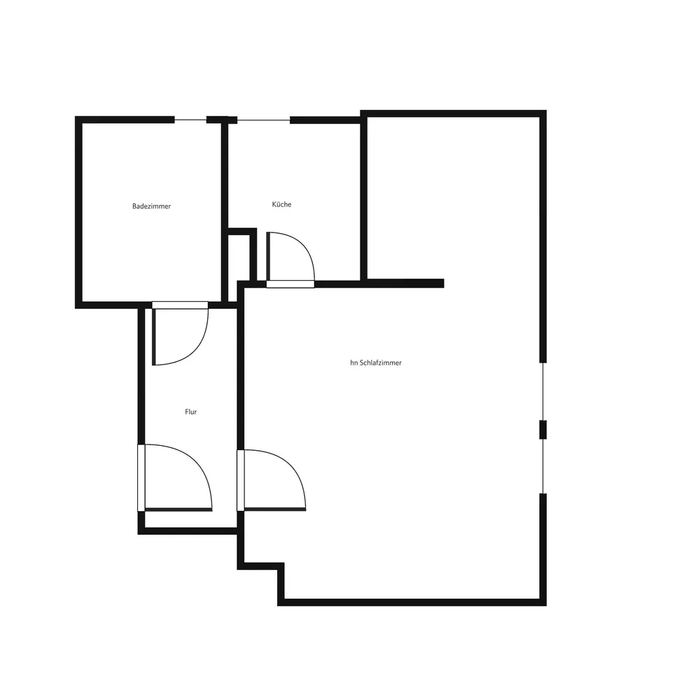 1 Zimmer Wohnung mit 36 m² in Nürnberg – Bild 2
