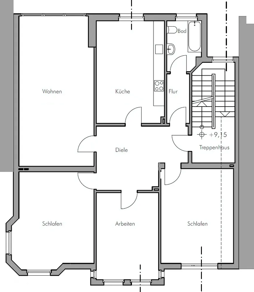 6 Zimmer Wohnung mit 145 m² in Herne – Bild 5