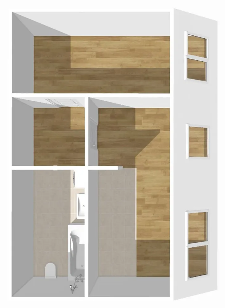 2 Zimmer Wohnung mit 39 m² in Chemnitz – Bild 2