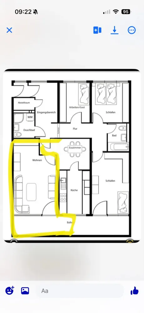 WG-Zimmer mit 28 m² in München – Bild 10