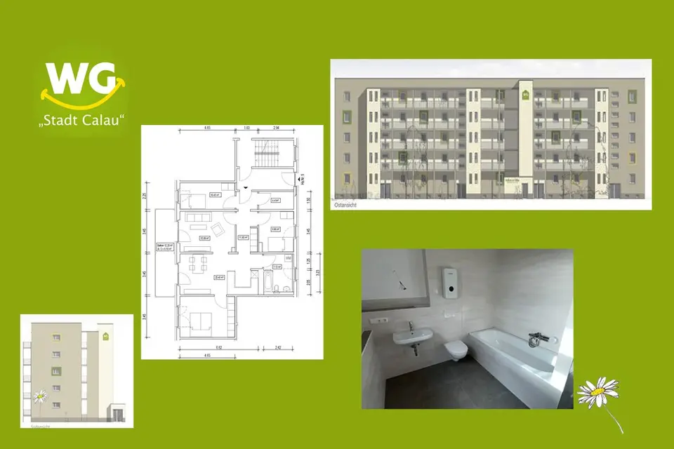 3 Zimmer Wohnung mit 86 m² in Finsterwalde – Bild 6