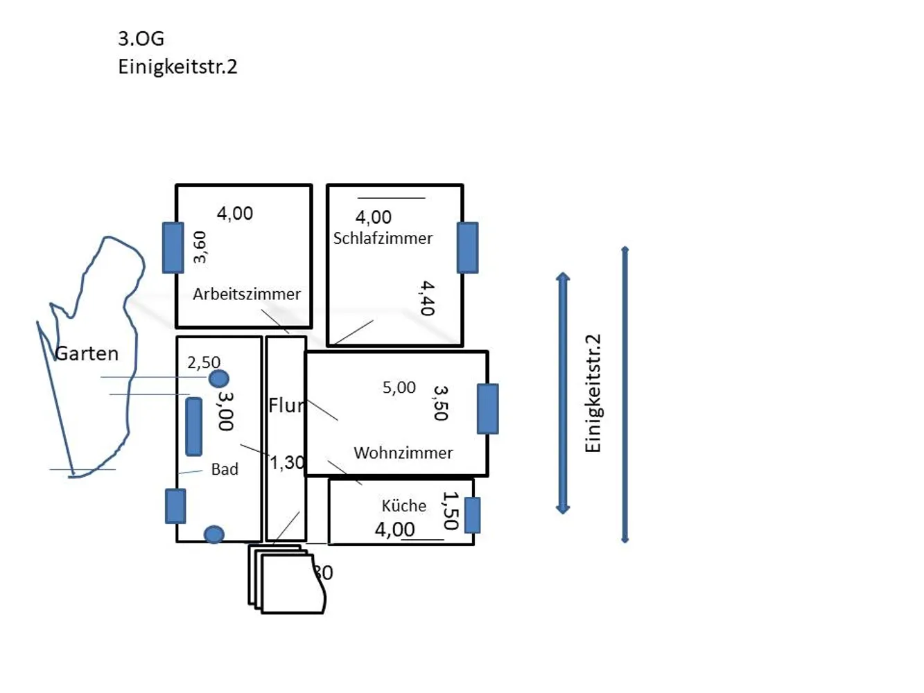 4 Zimmer Wohnung mit 60 m² in Essen – Bild 6