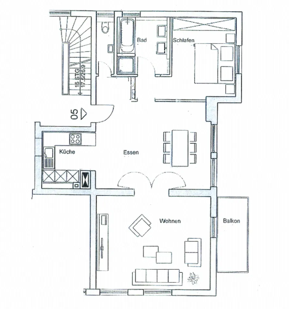 3 Zimmer Wohnung mit 84 m² in Stuttgart – Bild 6