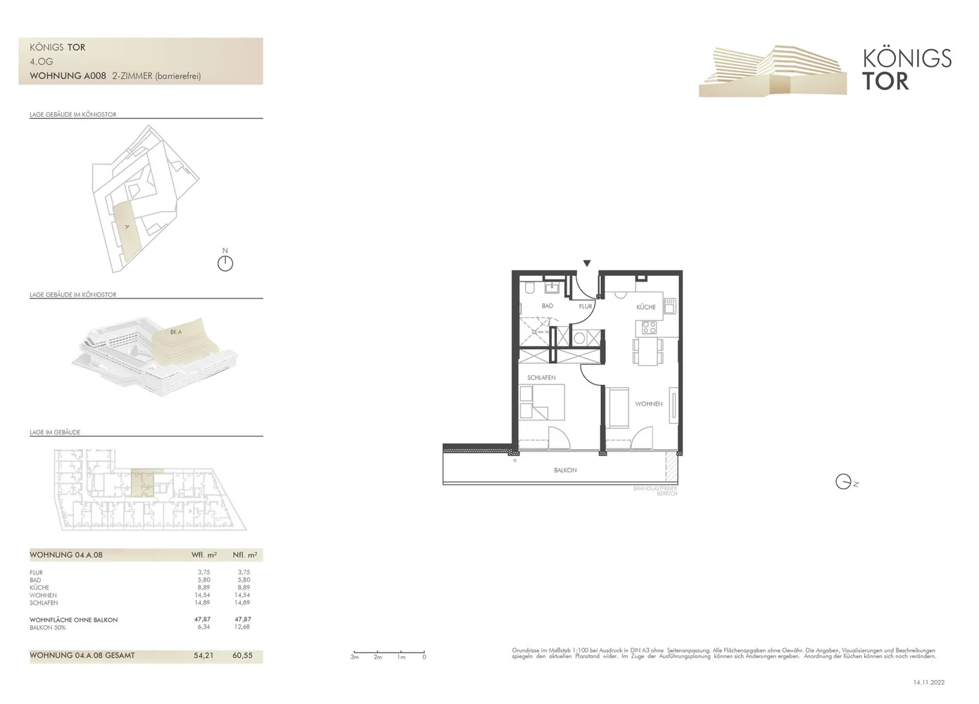 2 room apartment with 54 m² in Regensburg – Photo 9