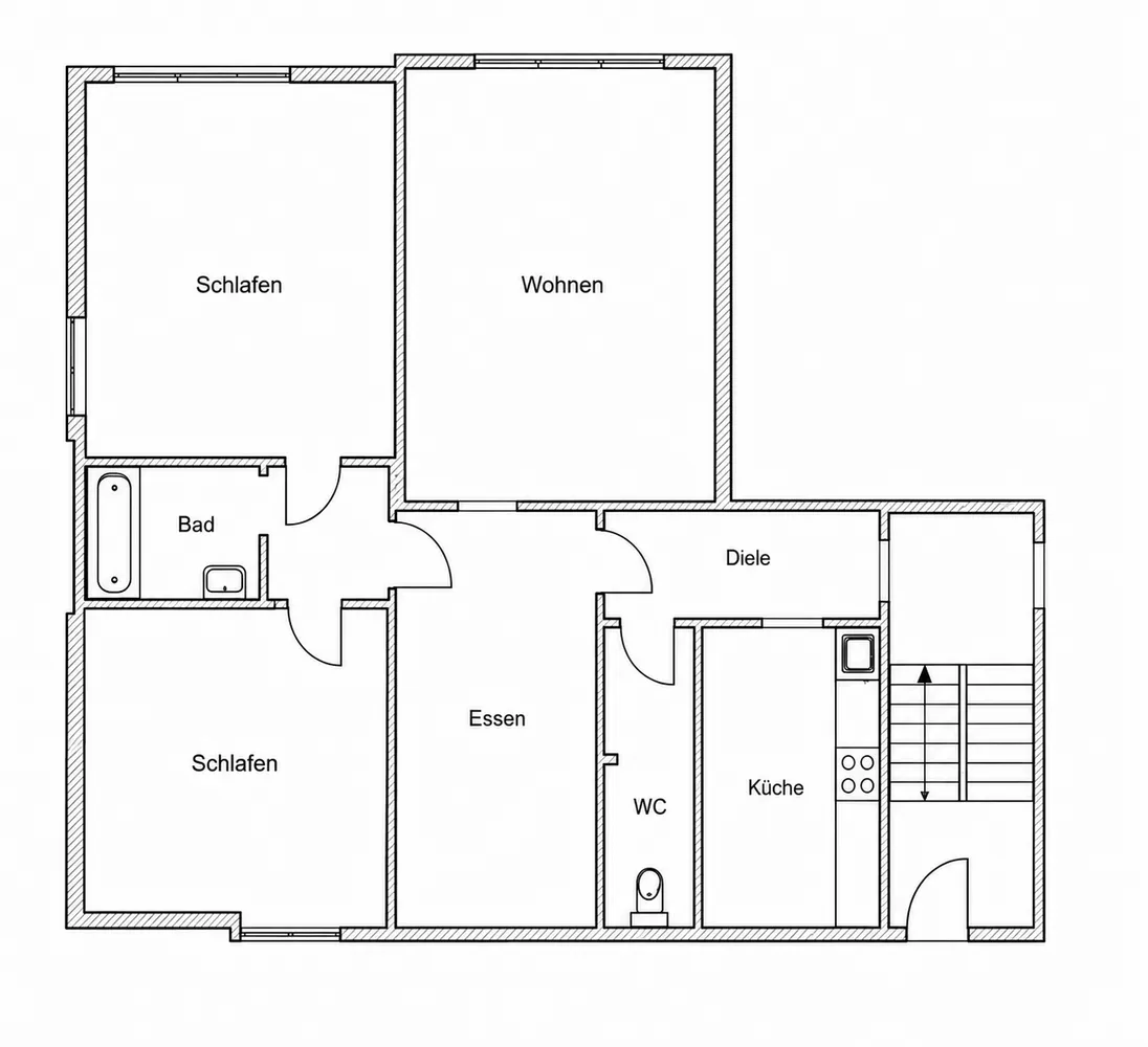4 Zimmer Wohnung mit 94 m² in Stuttgart – Bild 9