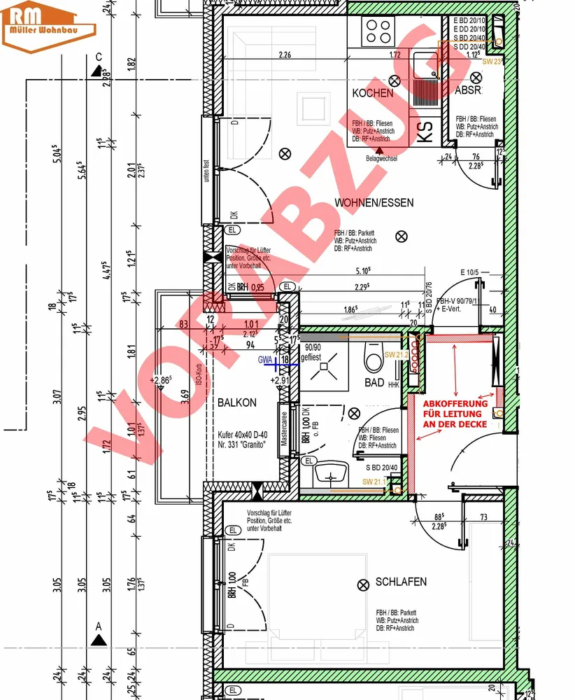 2 Zimmer Wohnung mit 56 m² in Nürnberg – Bild 3