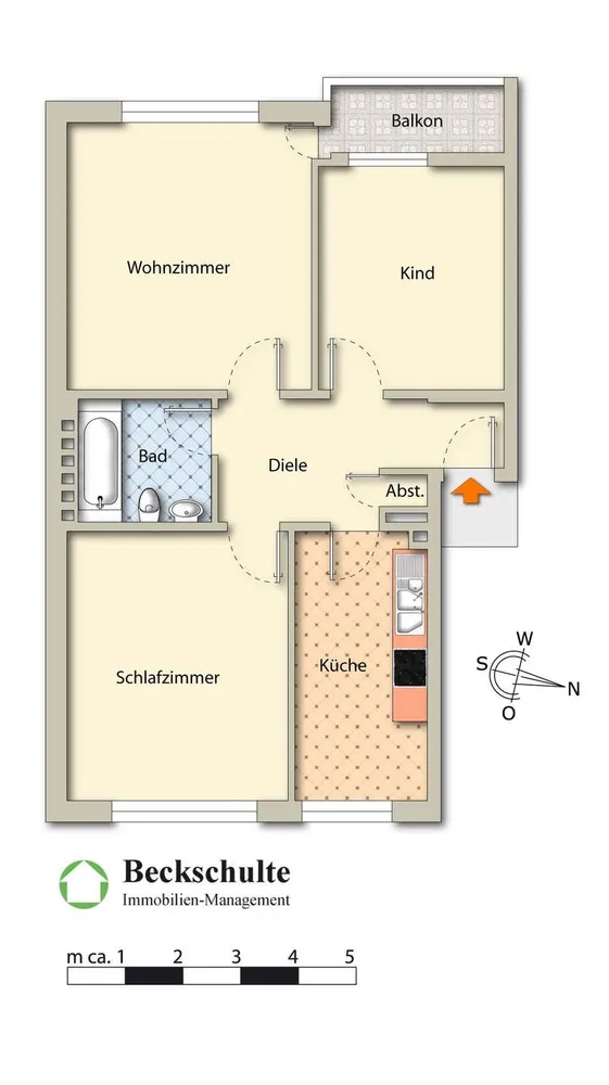3 Zimmer Wohnung mit 67 m² in Hamm – Bild 11