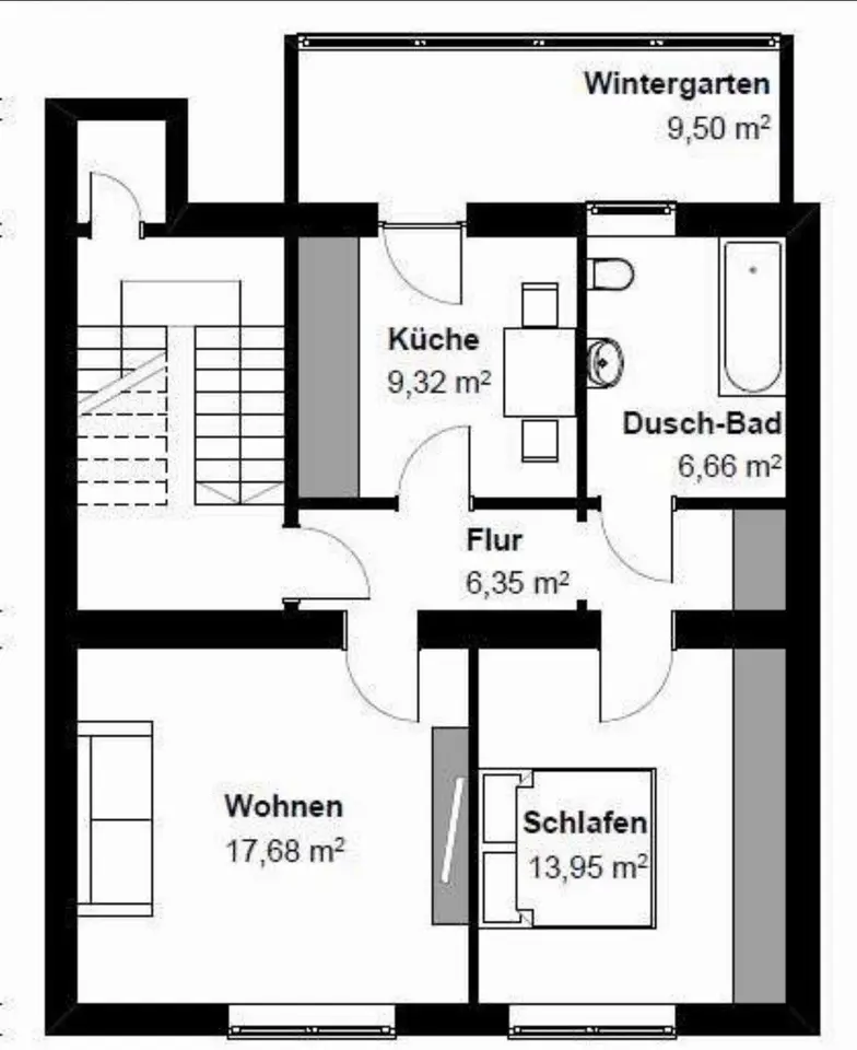 2 Zimmer Wohnung mit 64 m² in Koblenz – Bild 7