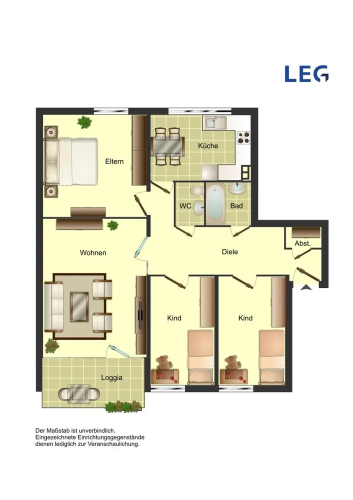 4 Zimmer Wohnung mit 89 m² in Siegen – Bild 4