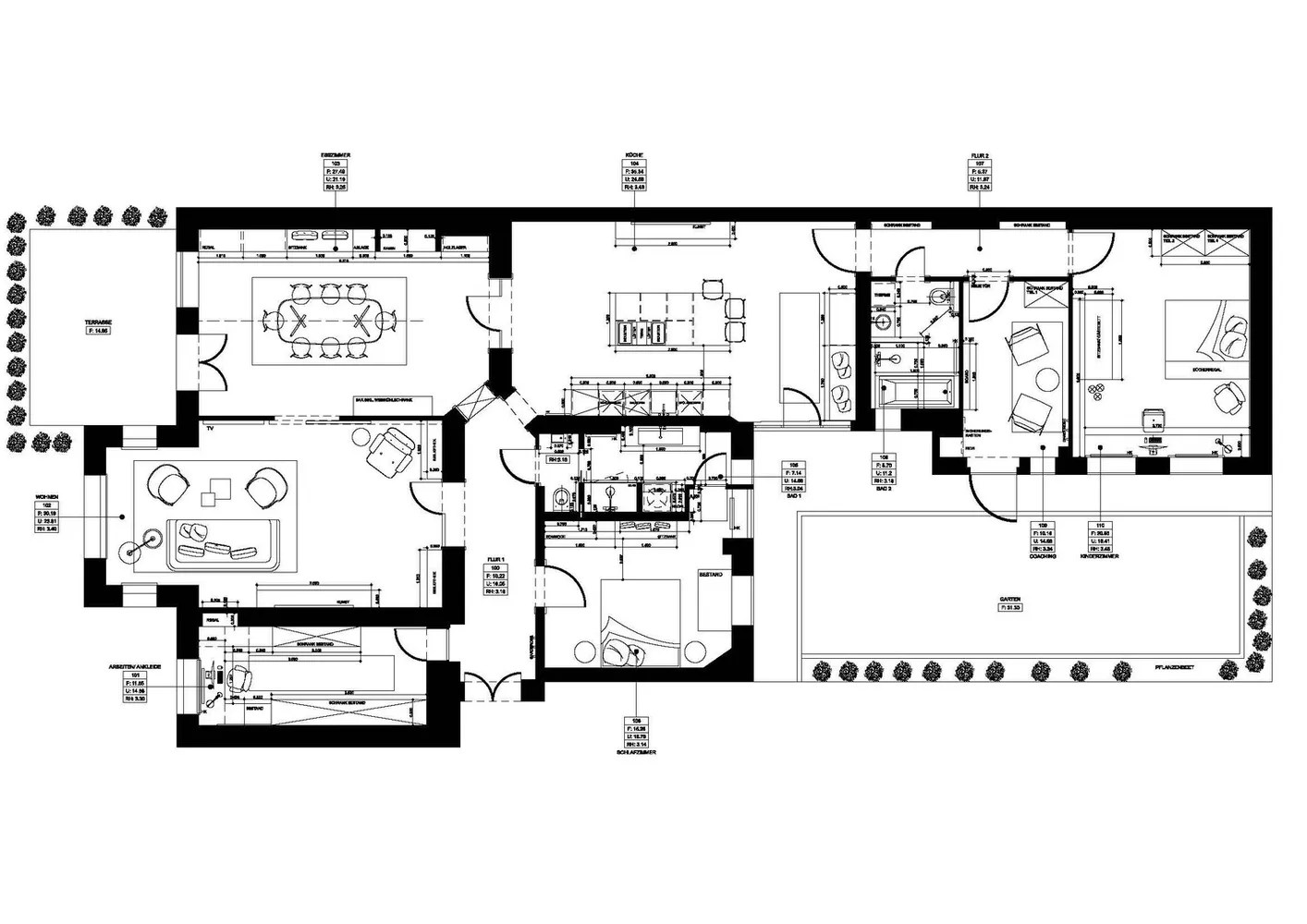 6 Zimmer Wohnung mit 220 m² in Berlin – Bild 11