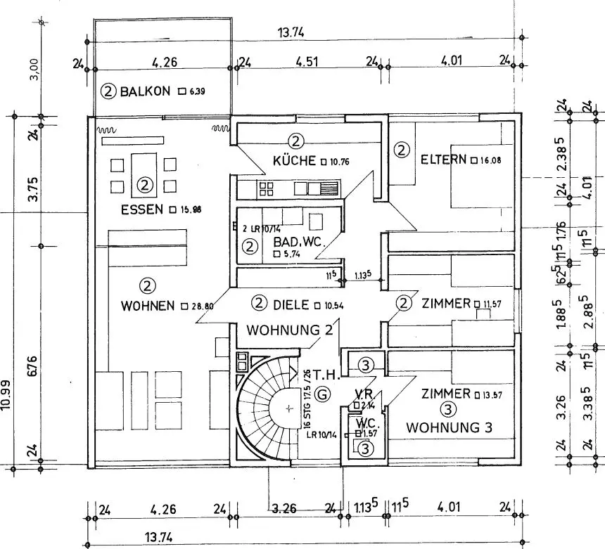 3 Zimmer Wohnung mit 74 m² in Bensheim – Bild 8