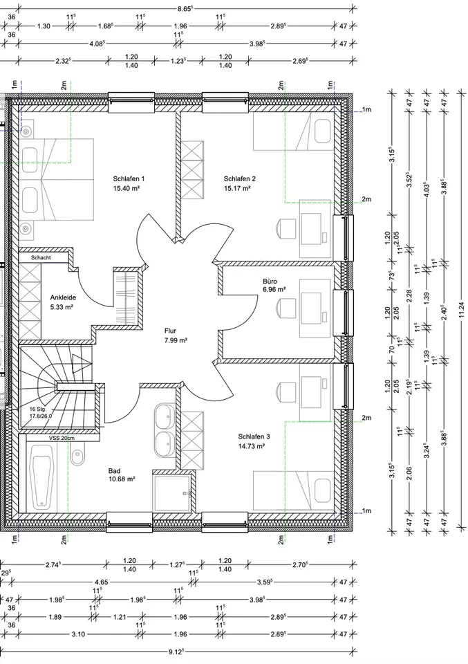 5 Zimmer Haus mit 149 m² in Oldenburg – Bild 10