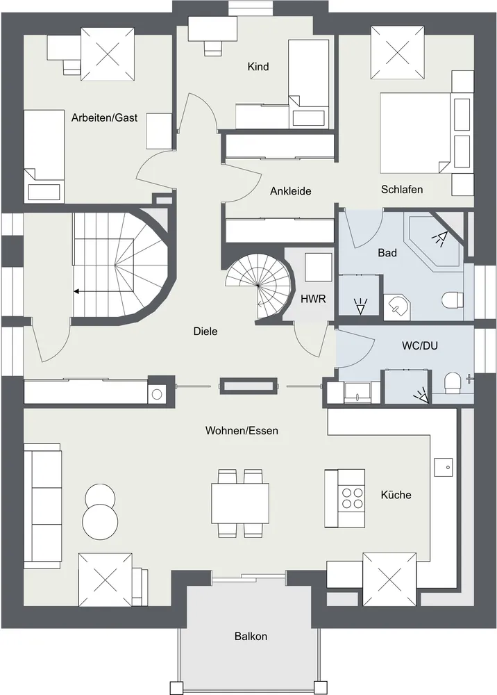 6 Zimmer Wohnung mit 115 m² in Dortmund – Bild 7