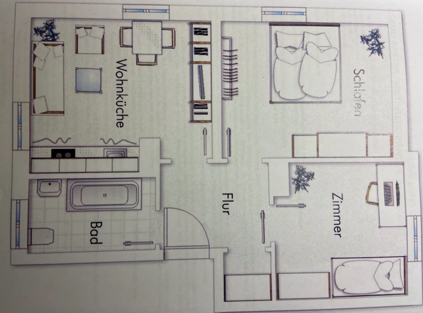 2 Zimmer Wohnung mit 51 m² in Regensburg – Bild 7