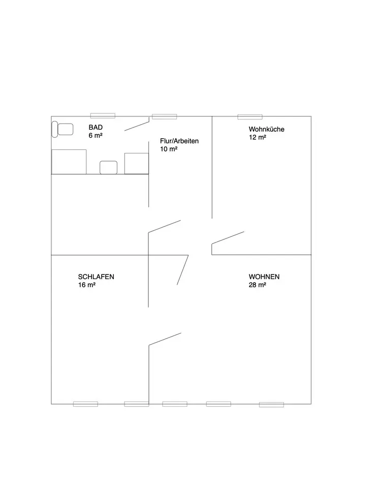 2 Zimmer Wohnung mit 72 m² in Northeim – Bild 5