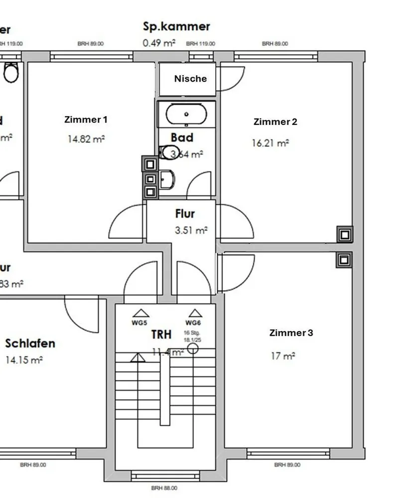 3 Zimmer Wohnung mit 56 m² in Velbert – Bild 9