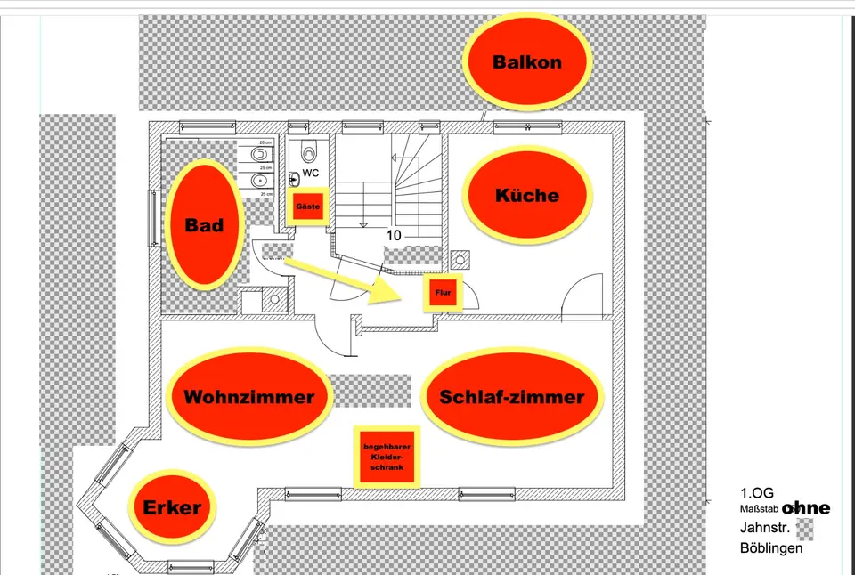 2 Zimmer Wohnung mit 91 m² in Böblingen – Bild 3