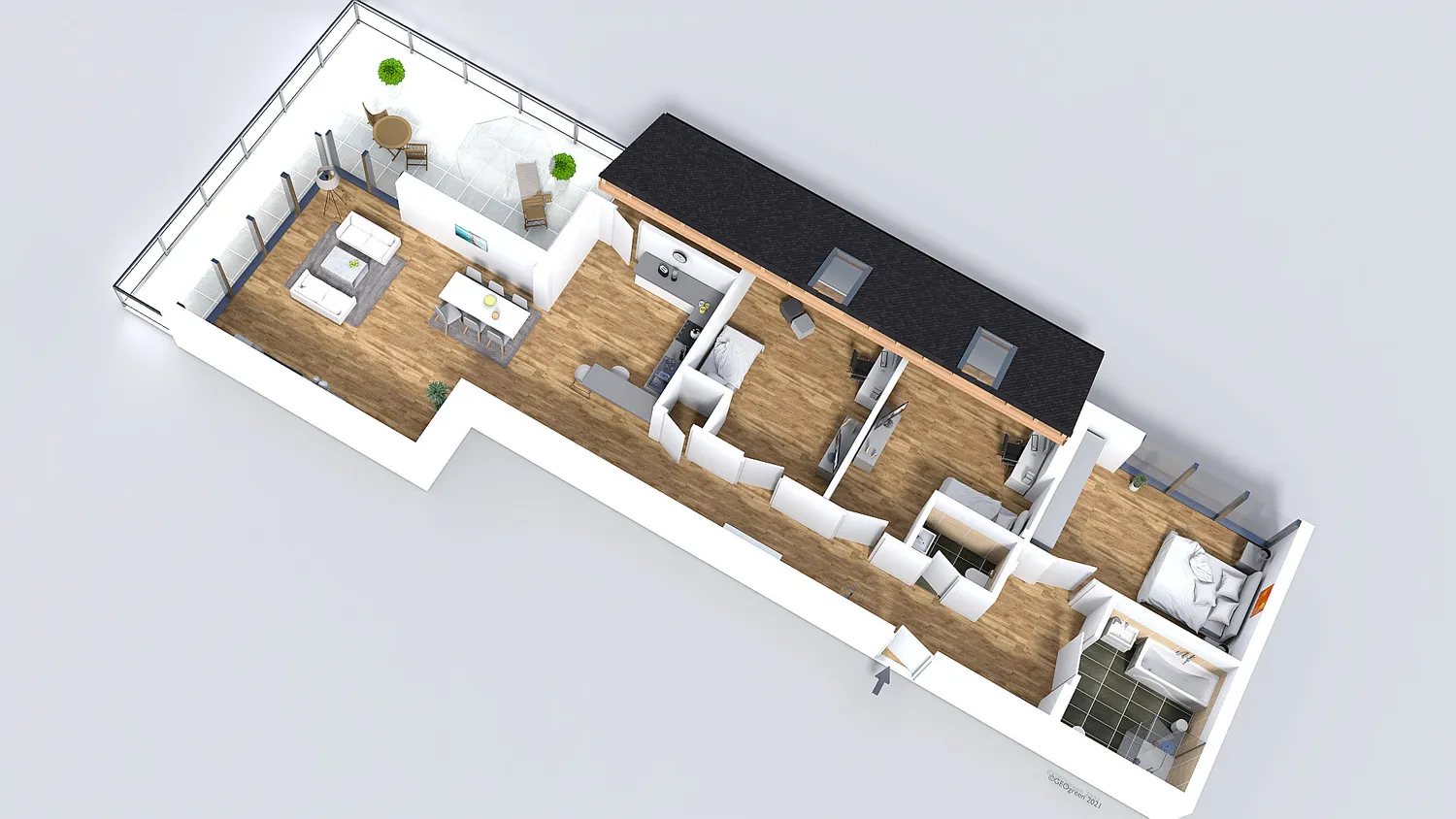4 Zimmer Wohnung mit 131 m² in Dortmund – Bild 6