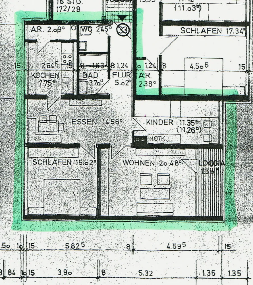 4 Zimmer Wohnung mit 84 m² in Ludwigshafen am Rhein – Bild 11