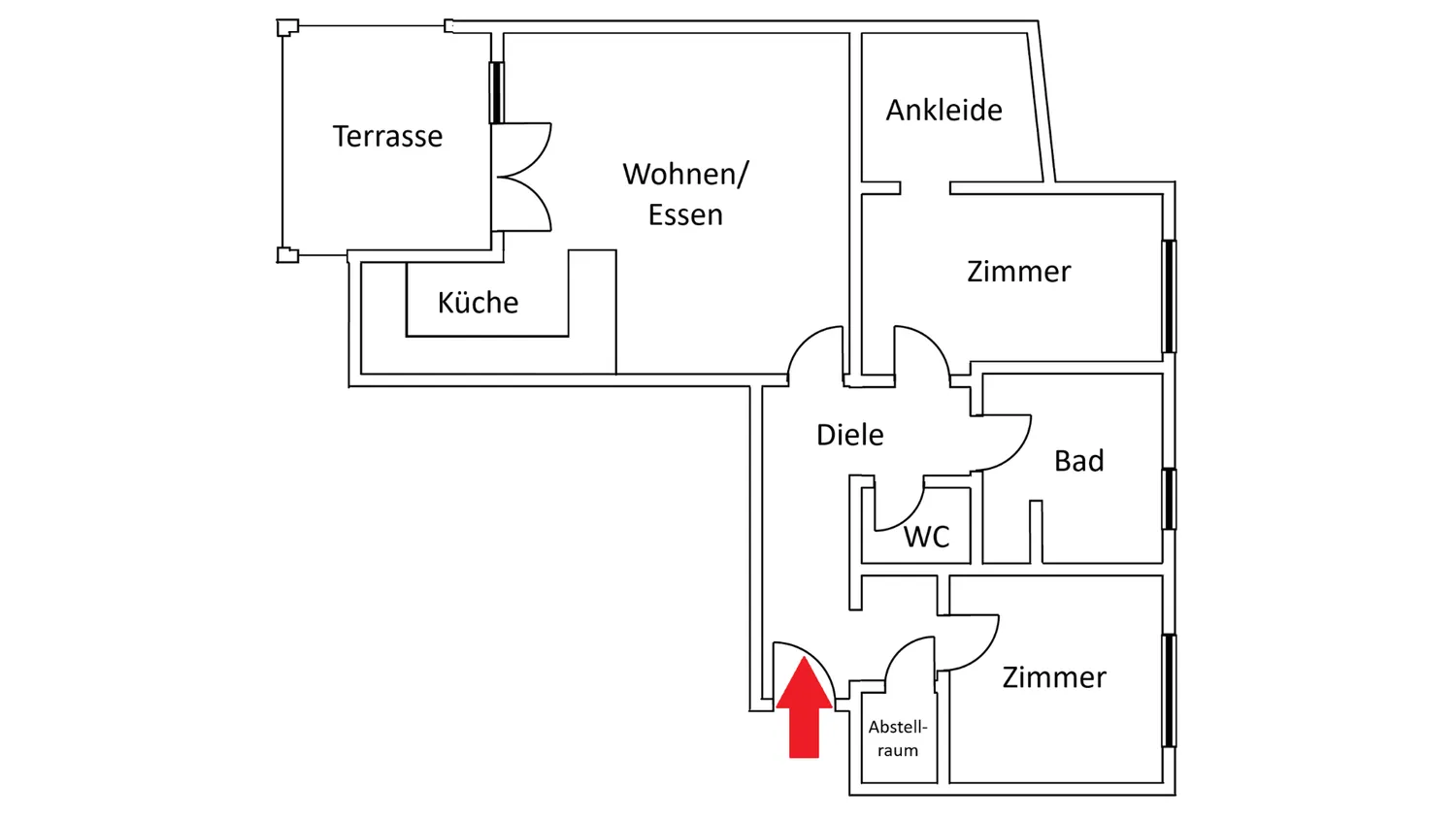 3 Zimmer Wohnung mit 103 m² in Frankfurt am Main – Bild 3