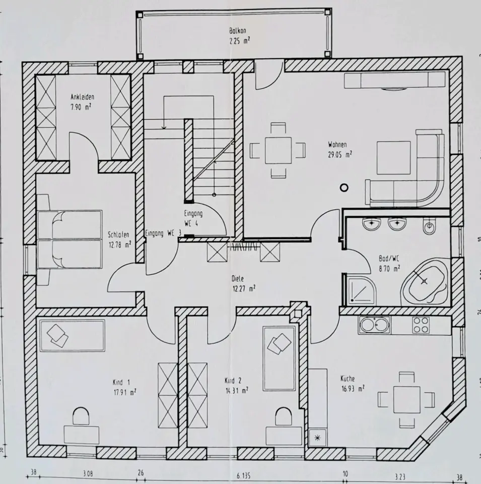 4 Zimmer Wohnung mit 122 m² in Zwickau – Bild 5