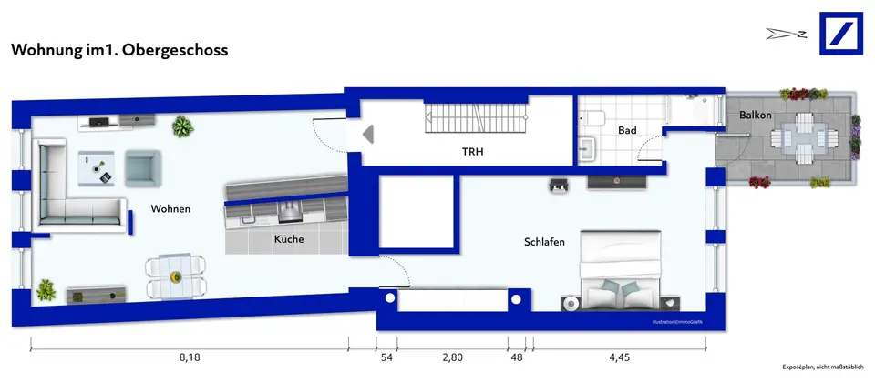 2 Zimmer Wohnung mit 75 m² in Kaufbeuren – Bild 8