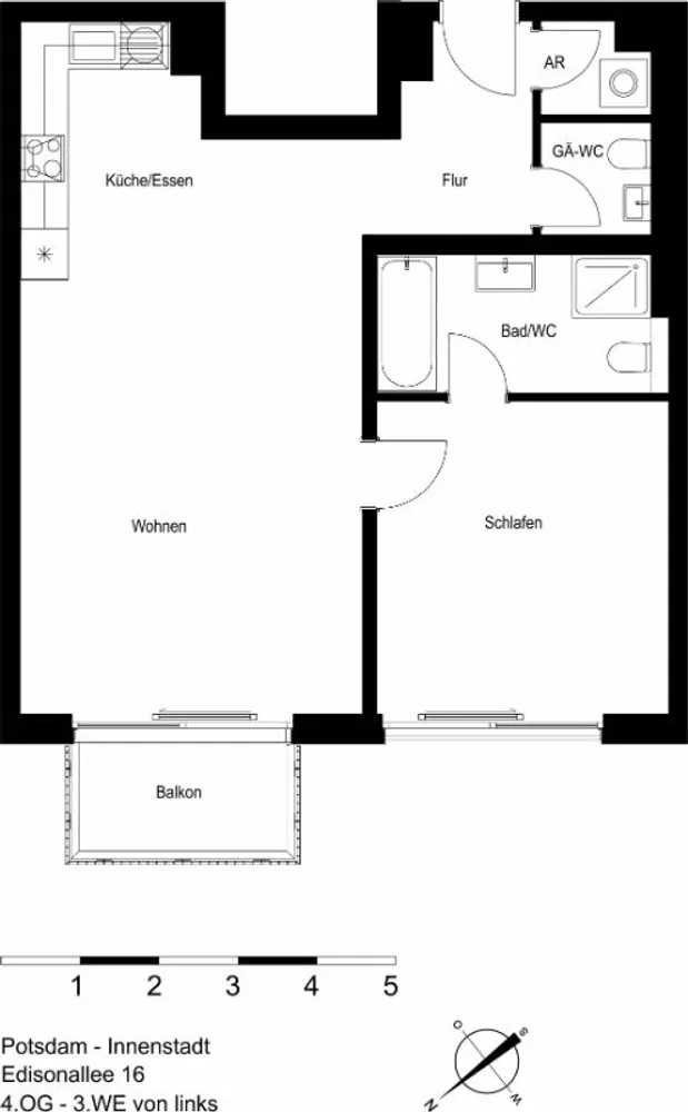 2 Zimmer Wohnung mit 66 m² in Potsdam – Bild 12