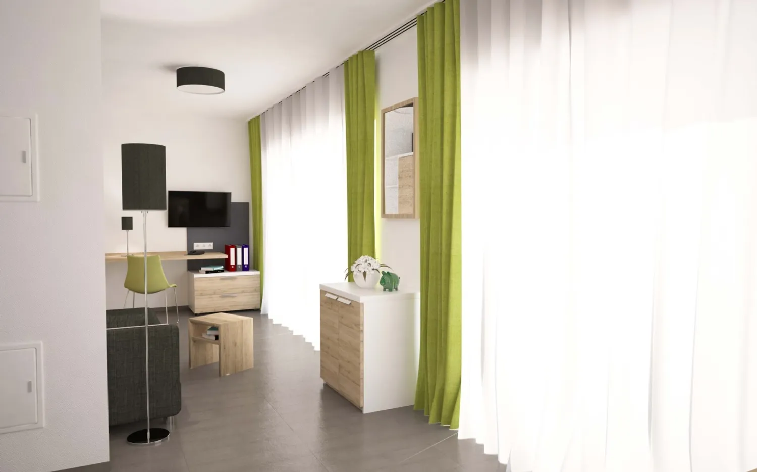 1 Zimmer Wohnung mit 27 m² in München – Bild 2