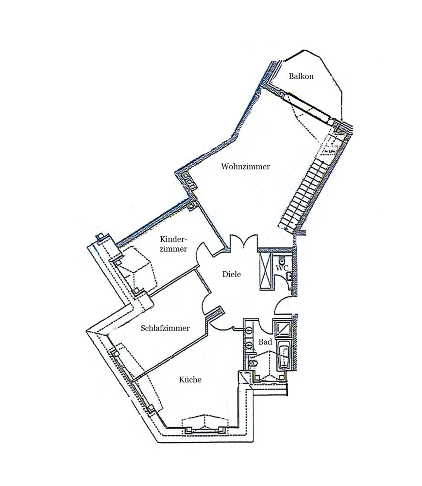 5 Zimmer Wohnung mit 175 m² in Hamburg – Bild 5
