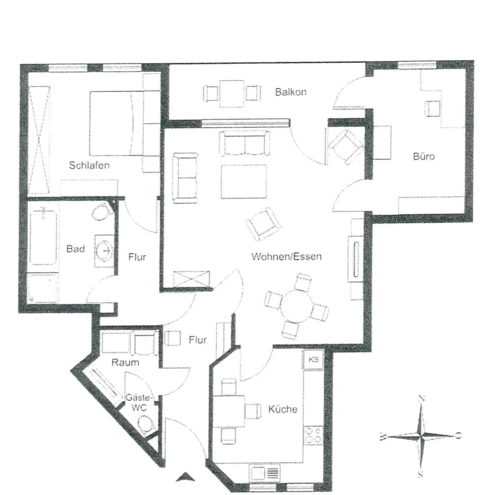 4 Zimmer Wohnung mit 94 m² in Bielefeld – Bild 11
