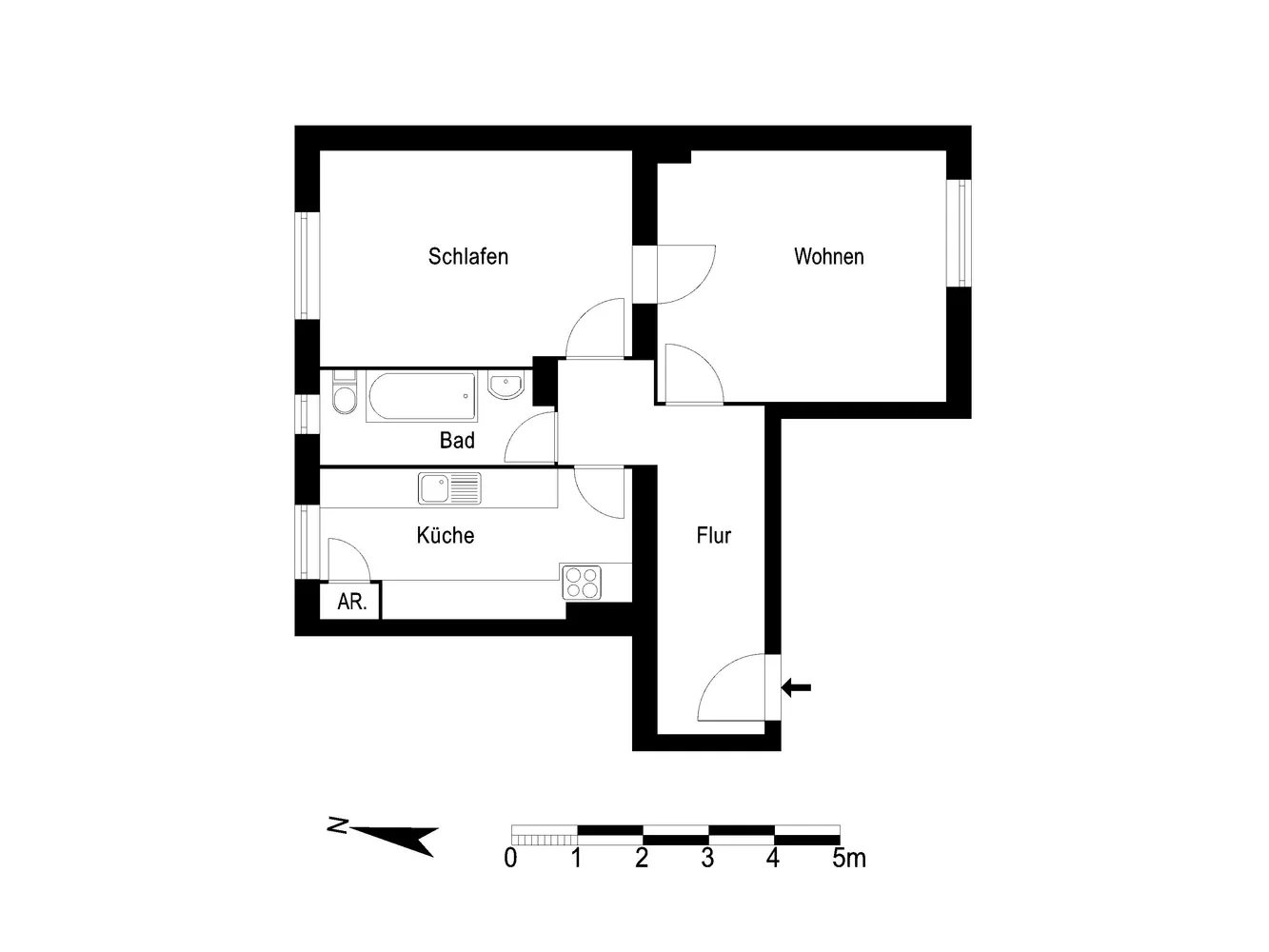 2 Zimmer Wohnung mit 59 m² in Berlin – Bild 9