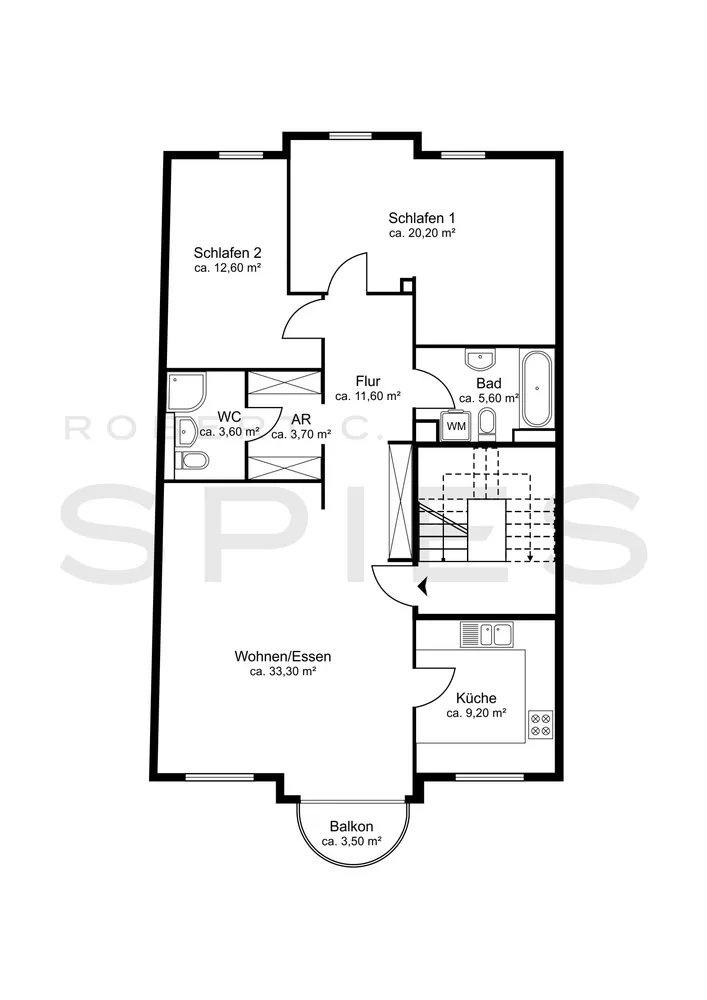 3 Zimmer Wohnung mit 100 m² in Bremen – Bild 6