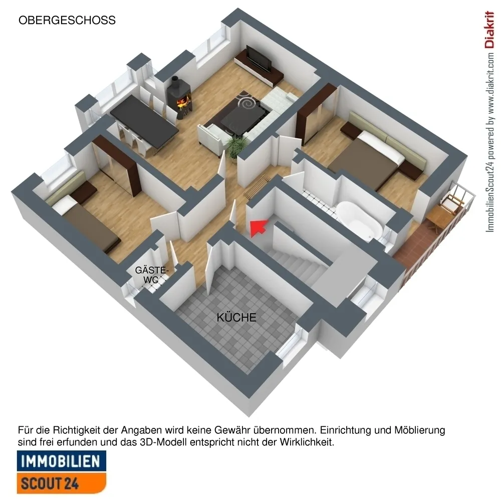 3 Zimmer Wohnung mit 86 m² in Darmstadt – Bild 9
