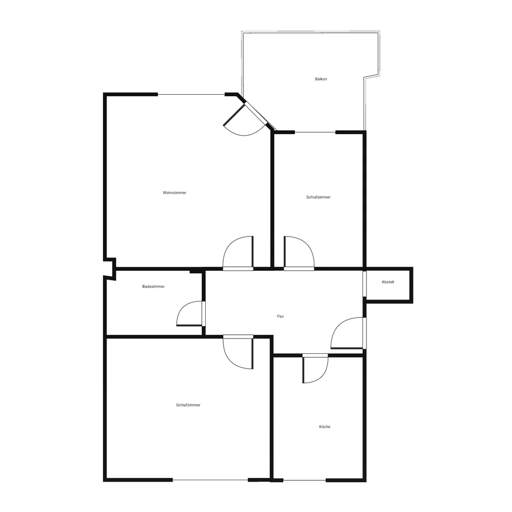 2 Zimmer Wohnung mit 57 m² in Bremen – Bild 3