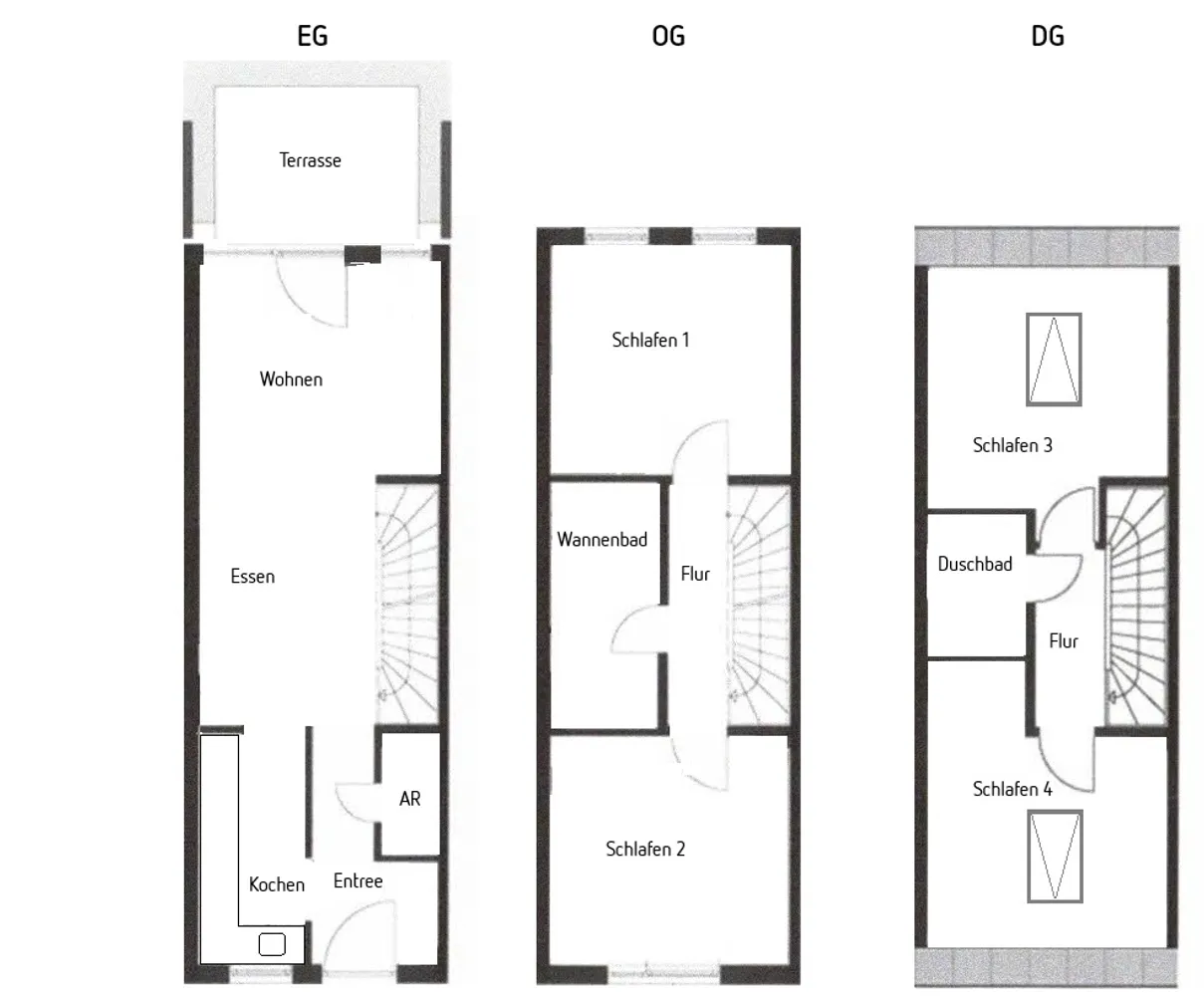 5 Zimmer Haus mit 106 m² in Berlin – Bild 5