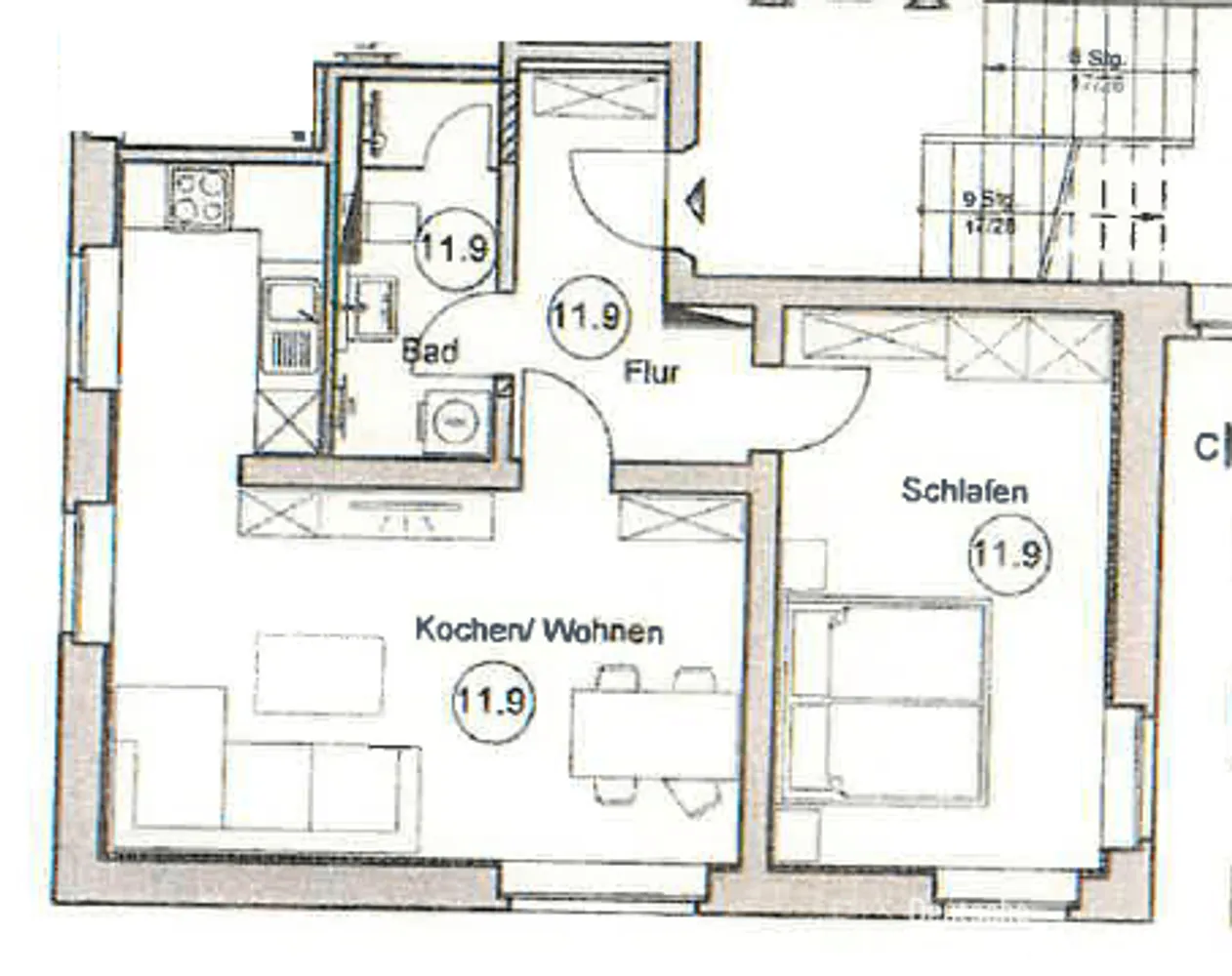 2 Zimmer Wohnung mit 53 m² in Leipzig – Bild 7