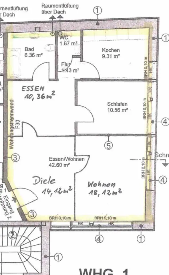 3 Zimmer Wohnung mit 72 m² in Cuxhaven – Bild 5