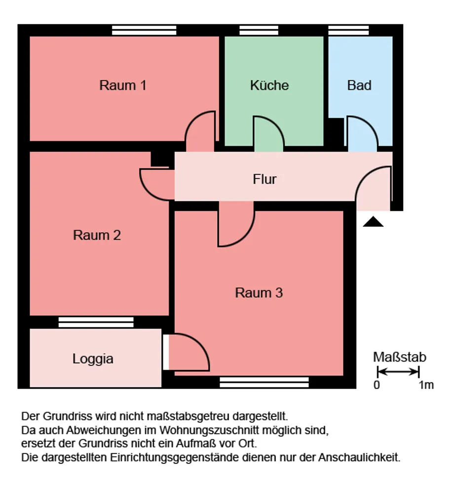 3 Zimmer Wohnung mit 64 m² in Lüdenscheid – Bild 4