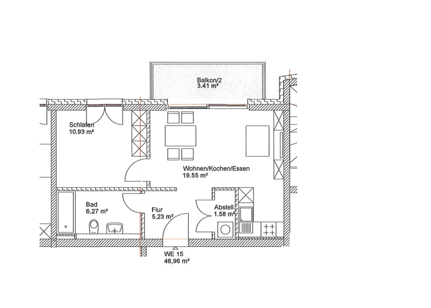 2 Zimmer Wohnung mit 58 m² in Leipzig – Bild 10