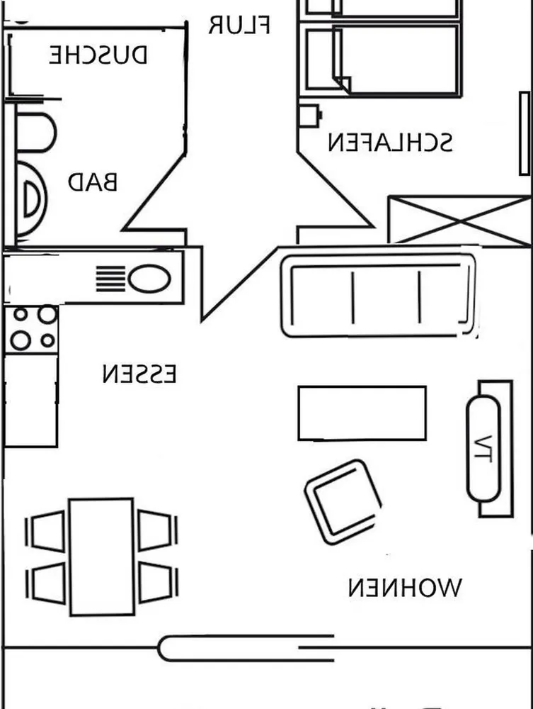 2 Zimmer Wohnung mit 55 m² in Lübeck – Bild 10