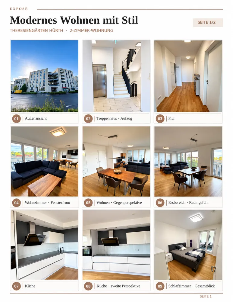 2 Zimmer Wohnung mit 76 m² in Hürth – Bild 4