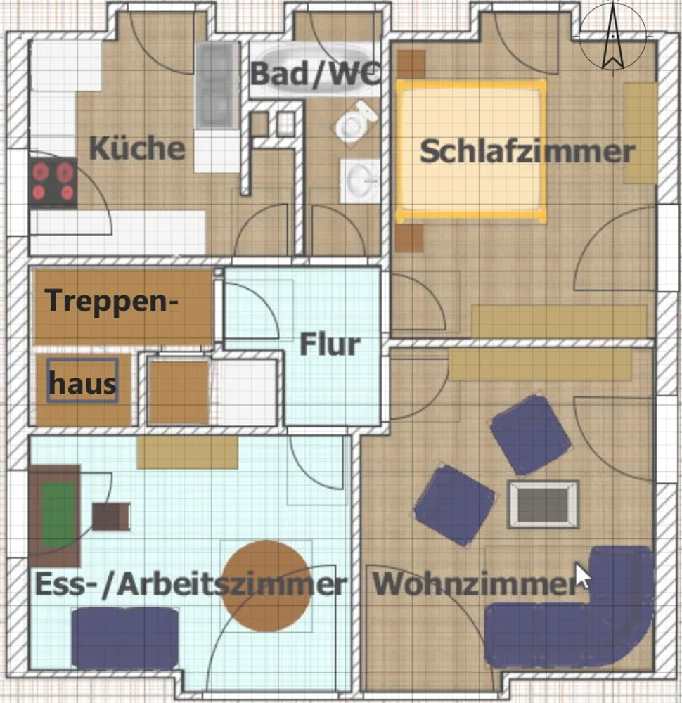 3 Zimmer Wohnung mit 65 m² in Stuttgart – Bild 3
