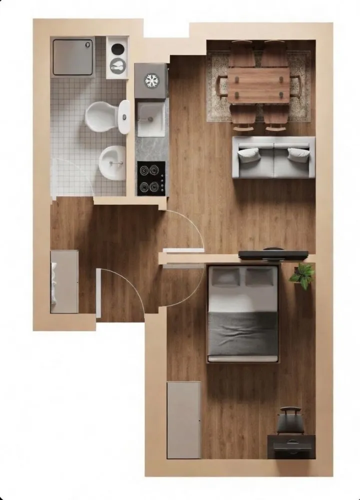 2 Zimmer Wohnung mit 40 m² in Mönchengladbach – Bild 7