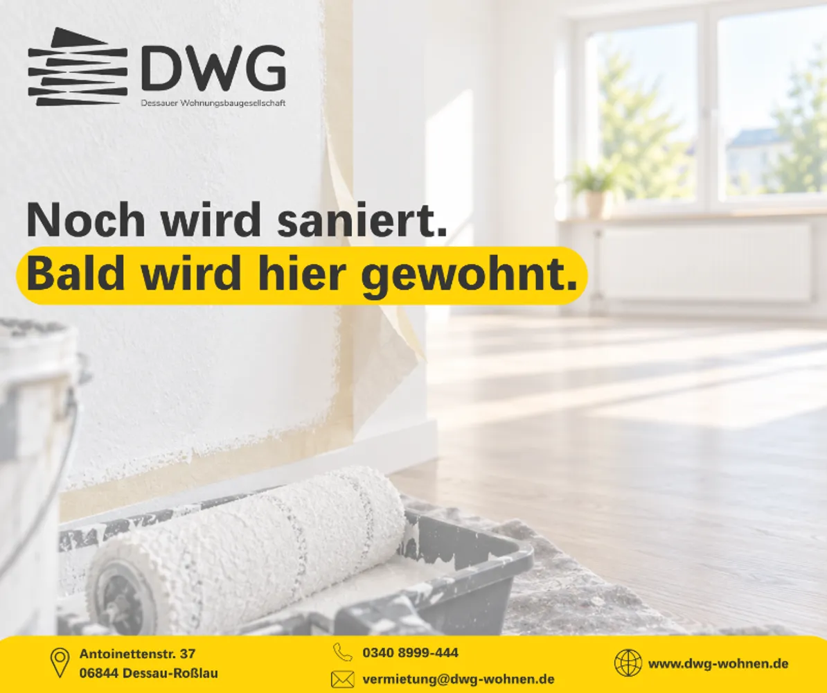3 Zimmer Wohnung mit 56 m² in Dessau-Roßlau – Bild 3